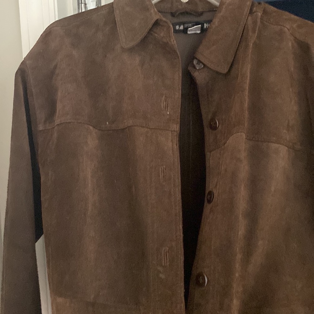 Light Weight Brown Leather .. Thin.. - image 2